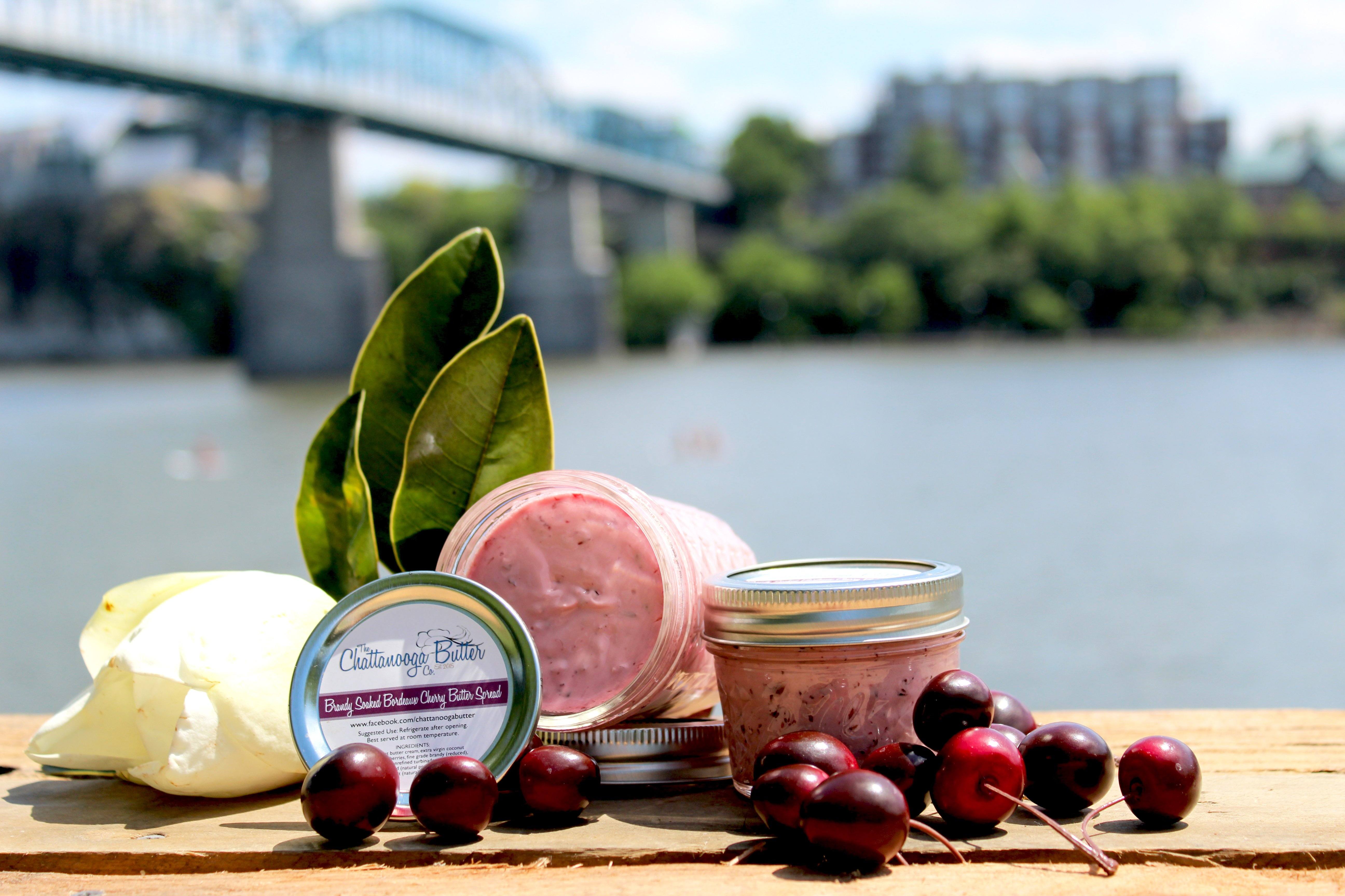 Brandy Soaked Bordeaux Cherry Butter - The Chattanooga Butter Company - 1