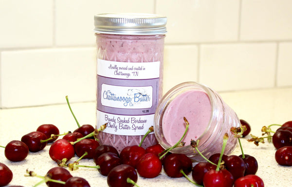 Brandy Soaked Bordeaux Cherry Butter - The Chattanooga Butter Company - 3