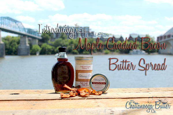 Maple Candied Bacon Butter Spread - The Chattanooga Butter Company - 1 